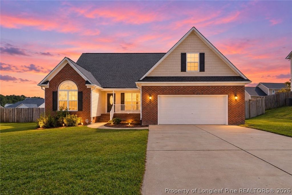 1516 Thoroughbred Trail, Parkton, NC 28371 — exterior