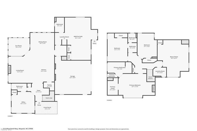 211 Moorland WAY, Moyock, NC 27958