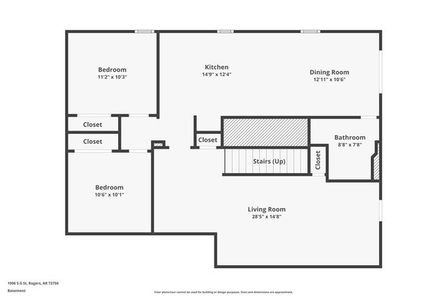 1006 S G Street, Rogers, AR 72756