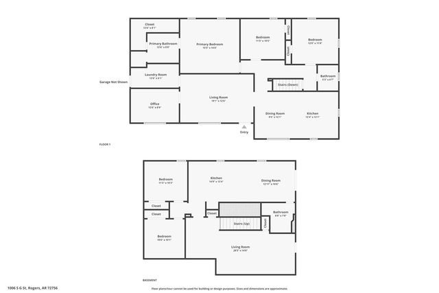 1006 S G Street, Rogers, AR 72756