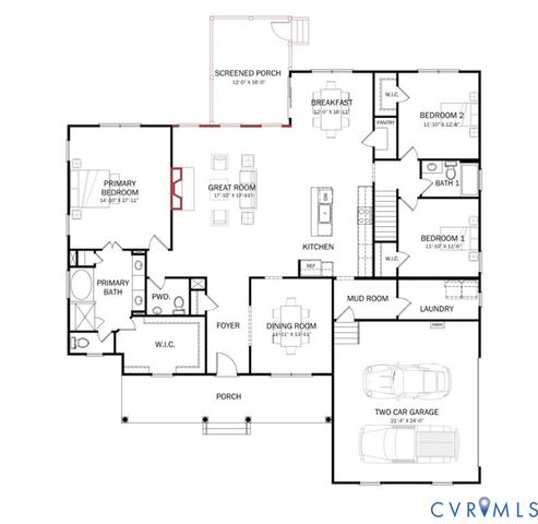 18301 Harvest View Ct, Moseley, VA 23120