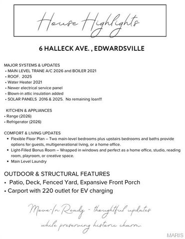 6 Halleck Avenue, Edwardsville, IL 62025