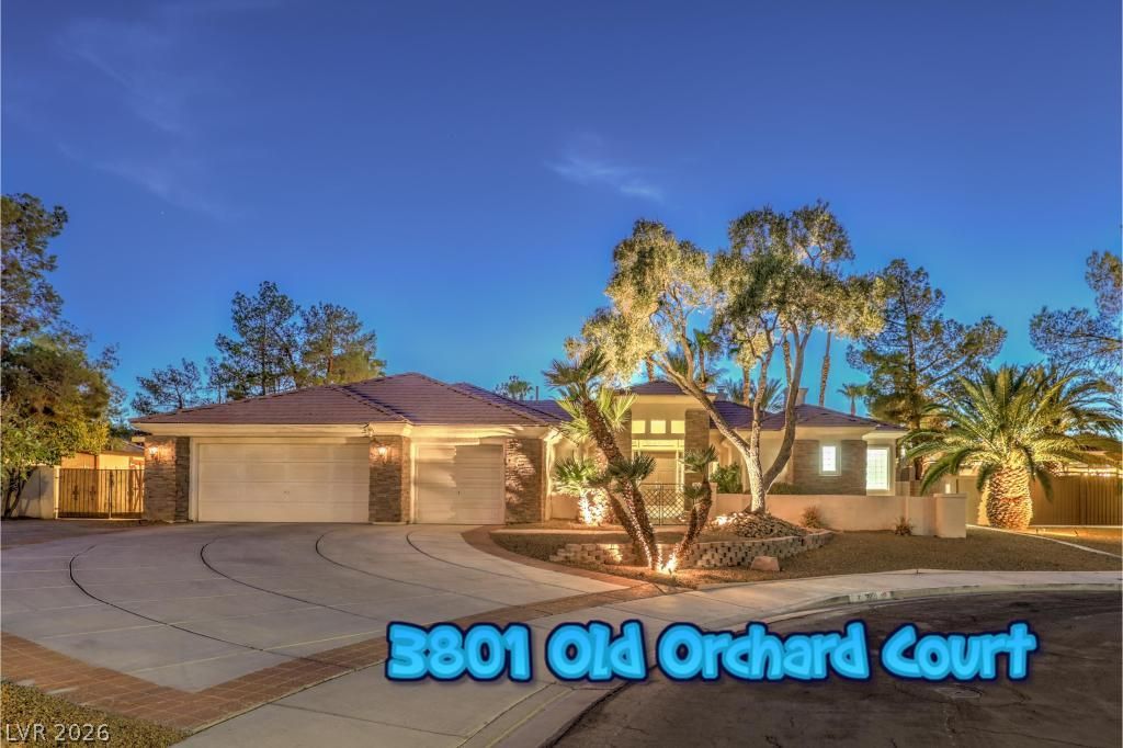 3801 Old Orchard Court, Las Vegas, NV 89108 — exterior