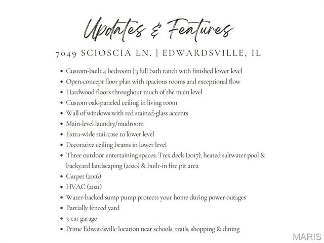 7049 Scioscia Lane, Edwardsville, IL 62025