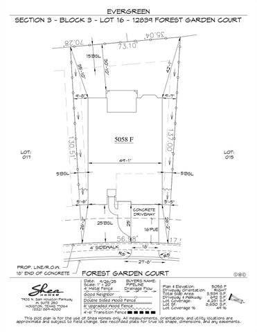12839 Forest Garden Court, Conroe, TX 77302