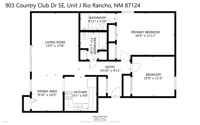 903 COUNTRY CLUB Drive SE J, Rio Rancho, NM 87124