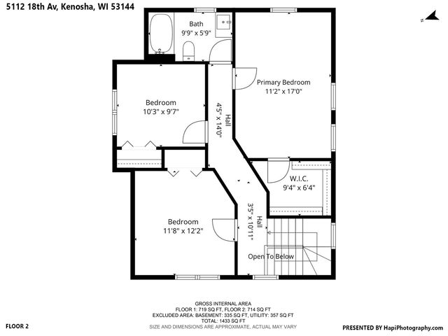 5112 18th AVENUE, Kenosha, WI 53140