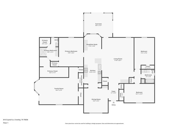 813 Crystal Lane, Crowley, TX 76036