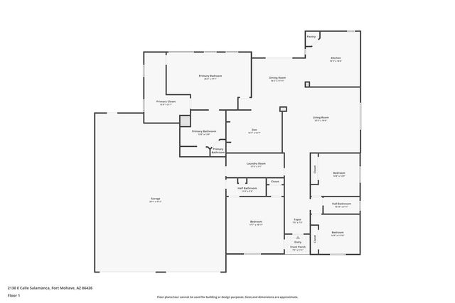 2130 E Calle Salamanca, Fort Mohave, AZ 86426