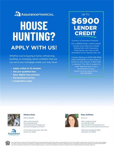 181 Woodland Circle, Dawsonville, GA 30534