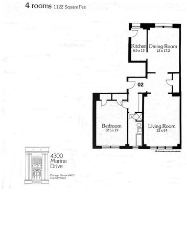 4300 N Marine Drive 602, Chicago, IL 60613