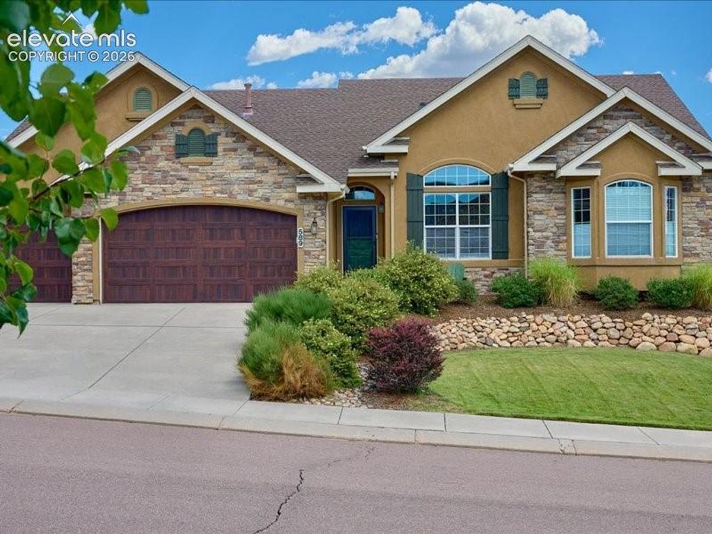 589 Burke Hollow Drive, Monument, CO 80132 — exterior