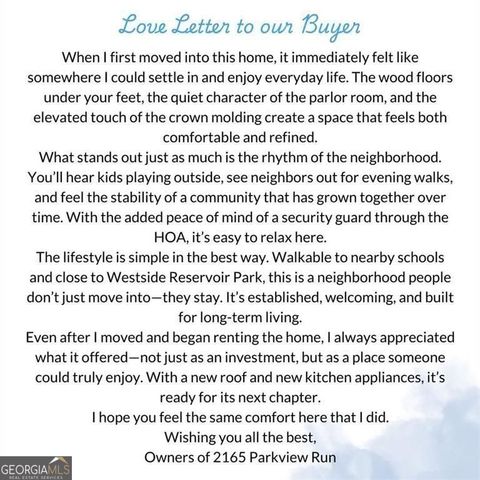 2165 Parkview Run, Atlanta, GA 30318