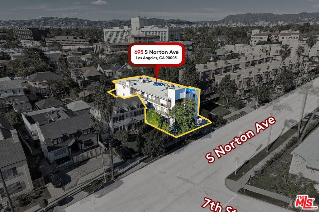 Image 2 of property listing at 695 S Norton Avenue, Los Angeles, CA 90005