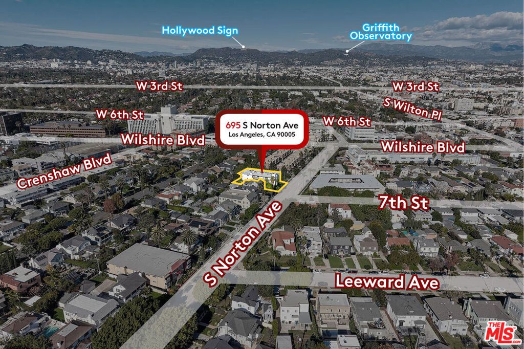 Image 4 of property listing at 695 S Norton Avenue, Los Angeles, CA 90005