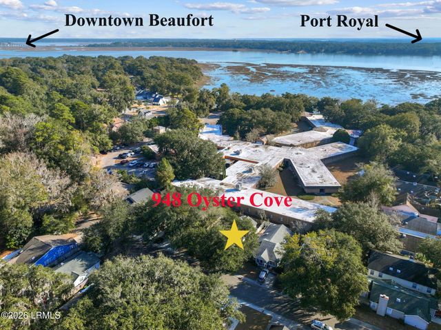 948 Oyster Cove Road, Beaufort, SC 29902