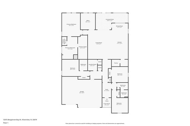 12572 BERGSTROM BAY DRIVE, Riverview, FL 33579