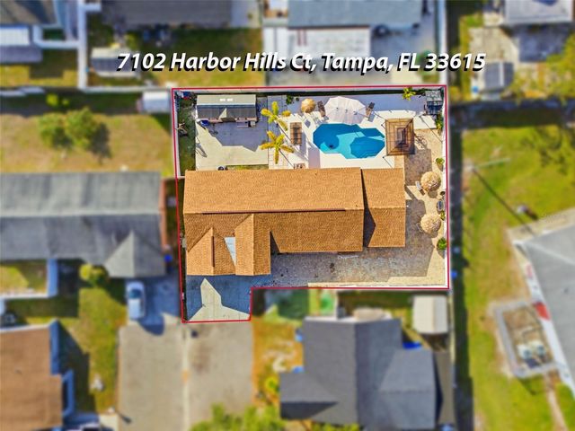 7102 HARBORHILLS COURT, Tampa, FL 33615