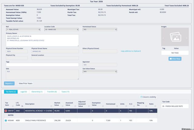 9839 Byrnes Rd, St Francisville, LA 70775