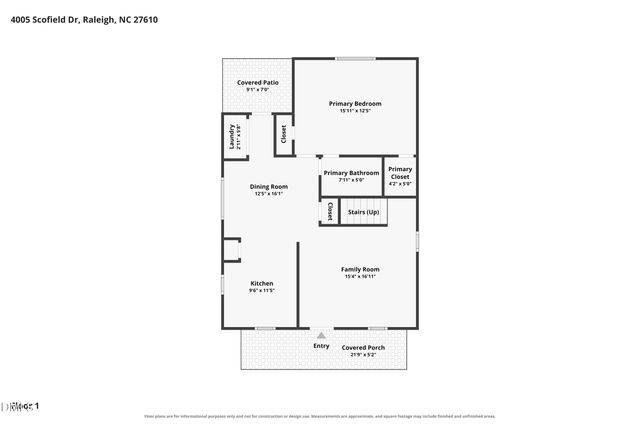 4005 Scofield Drive, Raleigh, NC 27610