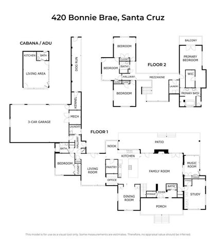 420 Bonnie Brae Road & 3980 Bonny Doon Road, Santa Cruz, CA 95060