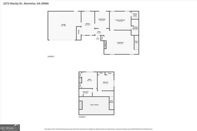 2272 Macby Drive, Marietta, GA 30066