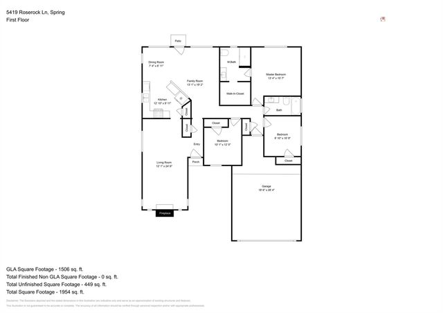 5419 Roserock Lane, Spring, TX 77379