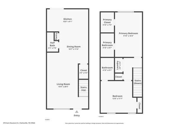 375 Sam Houston Cir, Clarksville, TN 37040