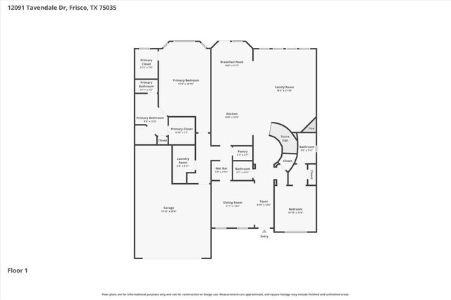 12091 Tavendale Drive, Frisco, TX 75035