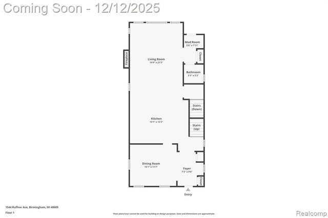 1544 Ruffner Avenue, Birmingham, MI 48009