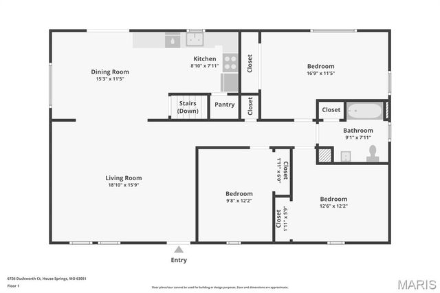 6726 Duckworth Court, House Springs, MO 63051