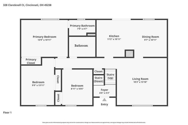 328 Clareknoll Court, Cincinnati, OH 45238