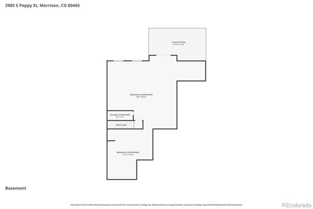 2985 S Poppy Street, Morrison, CO 80465