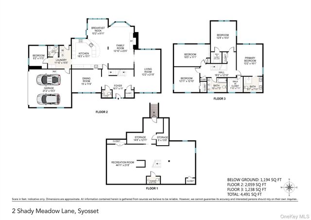 2 Shady Meadow Lane, Syosset, NY 11791
