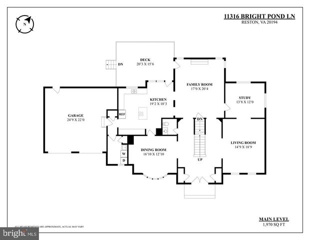 11316 BRIGHT POND LN, Reston, VA 20194