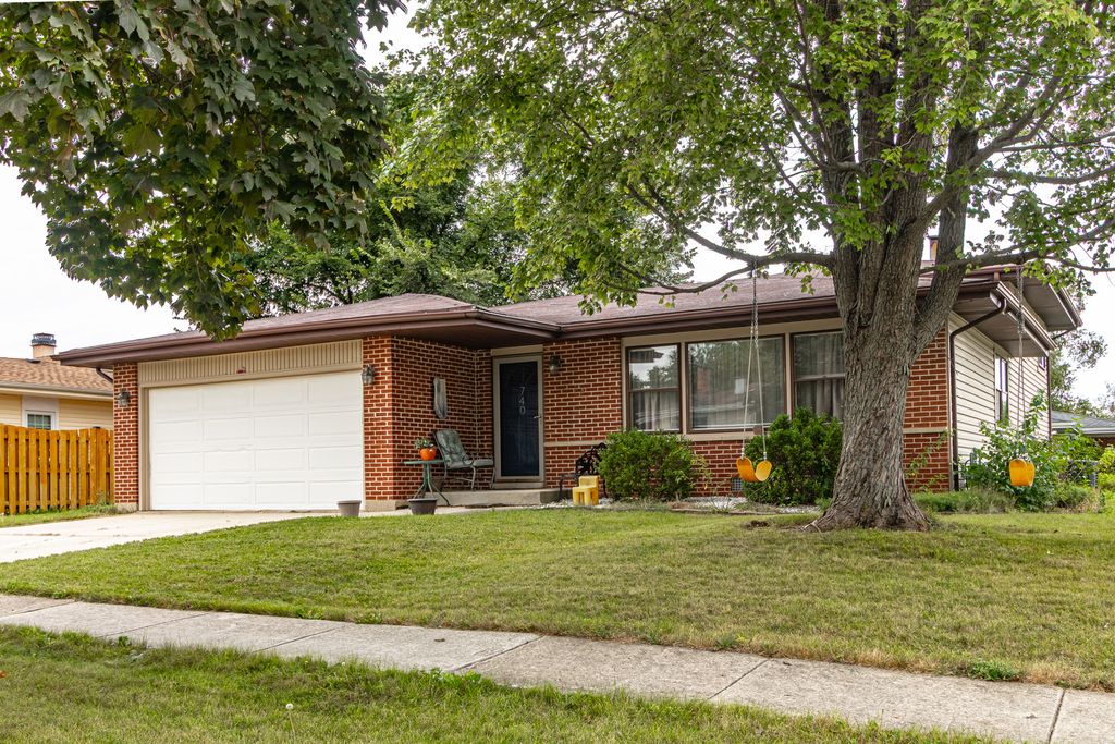 740 Bryn Mawr Avenue, Bartlett, IL 60103 — exterior