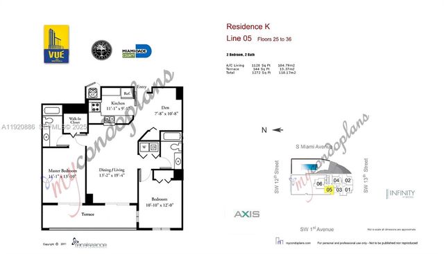 1250 S Miami Ave 3205, Miami, FL 33130