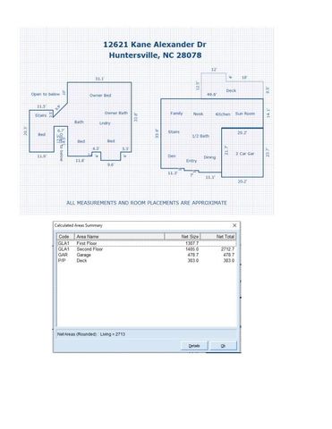 12621 Kane Alexander Drive, Huntersville, NC 28078