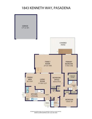 1843 Kenneth Way, Pasadena, CA 91103