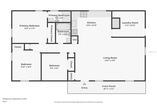 705 MIKE AVENUE, Fruitland Park, FL 34731