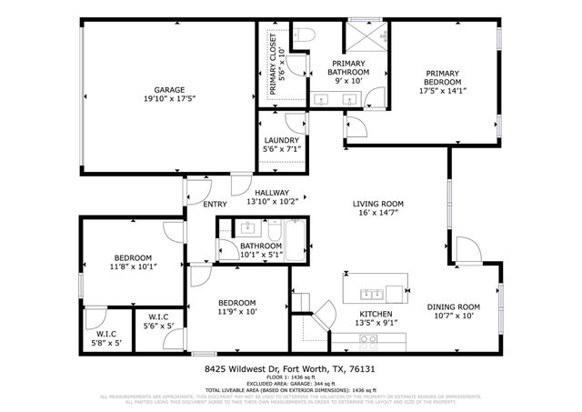 8425 Wildwest Drive, Fort Worth, TX 76131