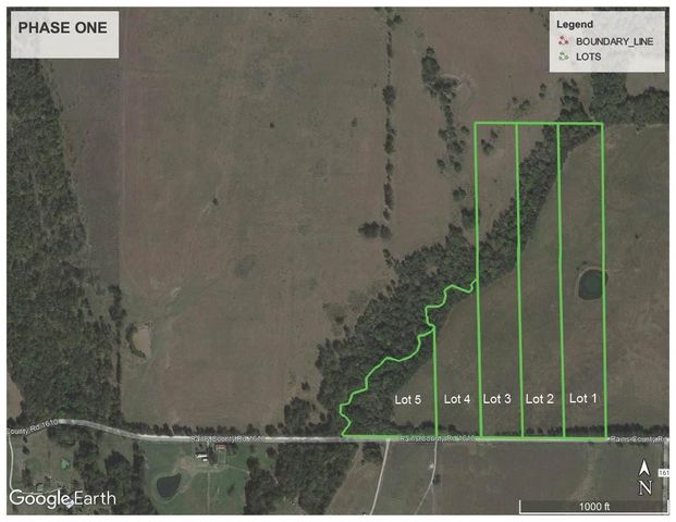 Lot 1 CR 1610, Lone Oak, TX 75453