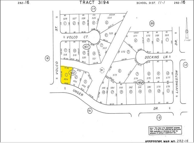 Volco St & Unger Ave, California City, CA 93505