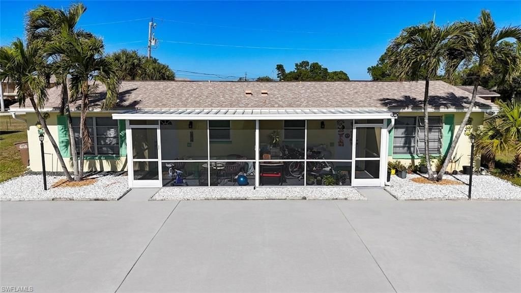 311 Tudor DR 1-2, CAPE CORAL, FL 33904 — exterior