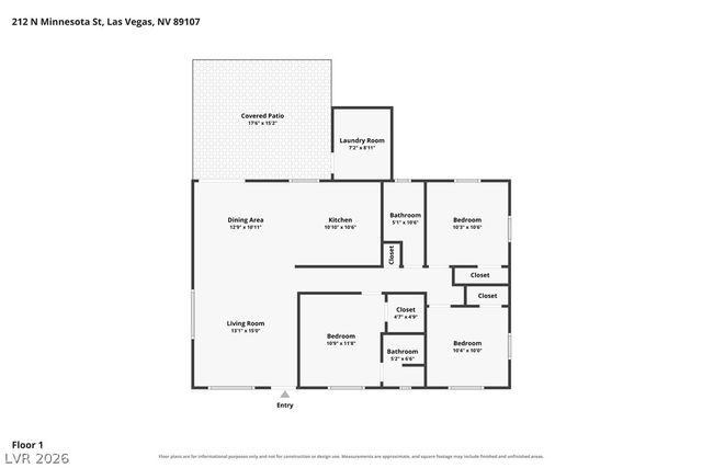 212 North Minnesota Street, Las Vegas, NV 89107