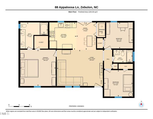 88 Appaloosa Lane, Zebulon, NC 27597