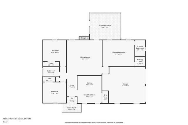 125 Hawthorne Drive, Guyton, GA 31312