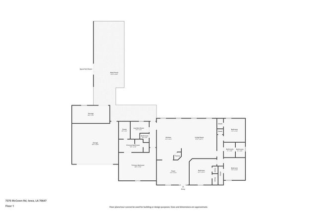 7375 McCown Road, Iowa, LA 70647