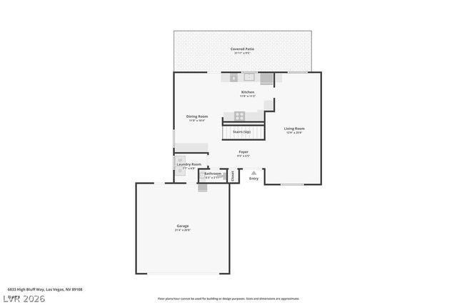 6833 High Bluff Way, Las Vegas, NV 89108