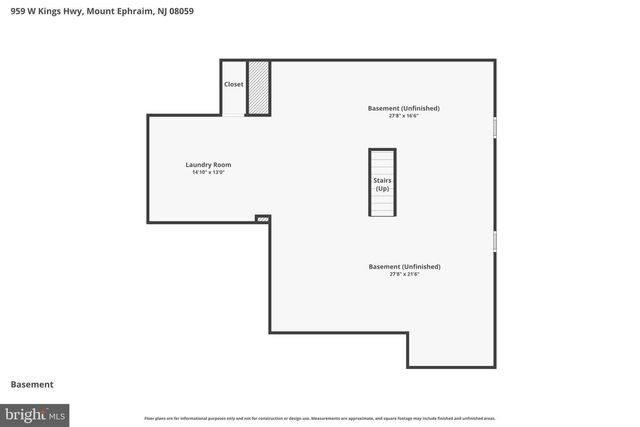 959 W KINGS HWY, Mount Ephraim, NJ 08059